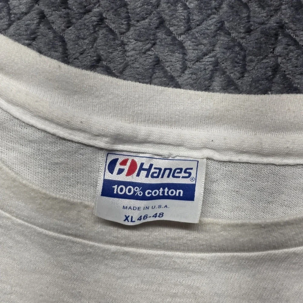 VTG  Cheap Trick The Doctor Tour Hanes T-Shirt Men's XL White‎ USA Single Stitch - Picture 4 of 12